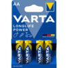 Baterii Varta Longlife Power, LR6, AA, alcaline, 1.5 V, 4 bucati/set Baterii Varta Longlife Power, LR6, AA, alcaline, 1.5 V, 4 bucati/set