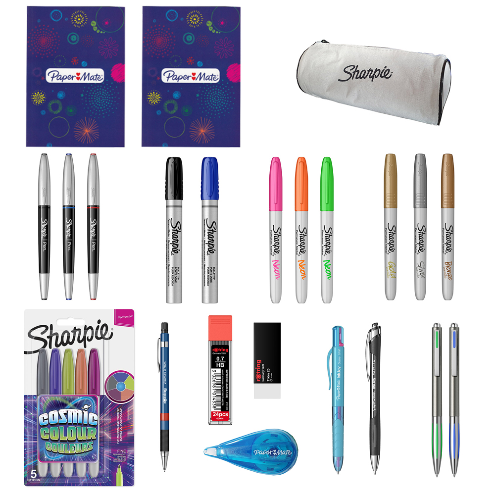 Set 26 piese accesorii birou instrumente de scris Set 26 piese accesorii birou instrumente de scris