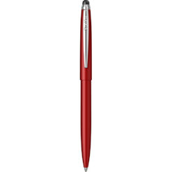 Pix cu mecanism Scrikss Stylus Matt Red, rosu touch vf M scriere albastra