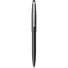 Pix cu mecanism Scrikss Stylus Matt Black, negru touch vf M scriere albastra
