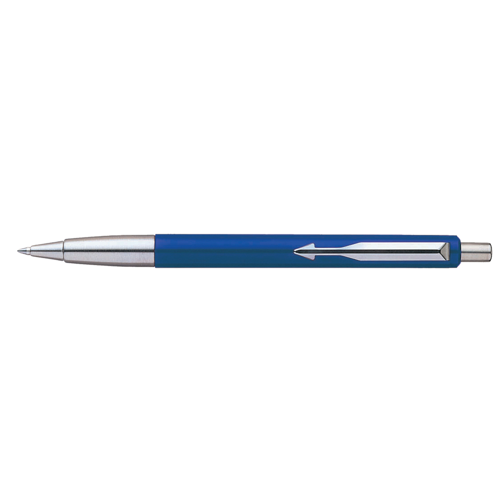 Pix cu mecanism, Parker, Vector, 0.8 mm, accesorii cromate, albastru Pix cu mecanism, Parker, Vector, 0.8 mm, accesorii cromate, albastru