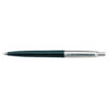 Pix cu mecanism, Parker, Jotter, 0.8 mm, plastic, accesorii inox, negru