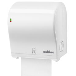 Dispenser Satino Autocut Midi, alb, 315 mm x 325 mm