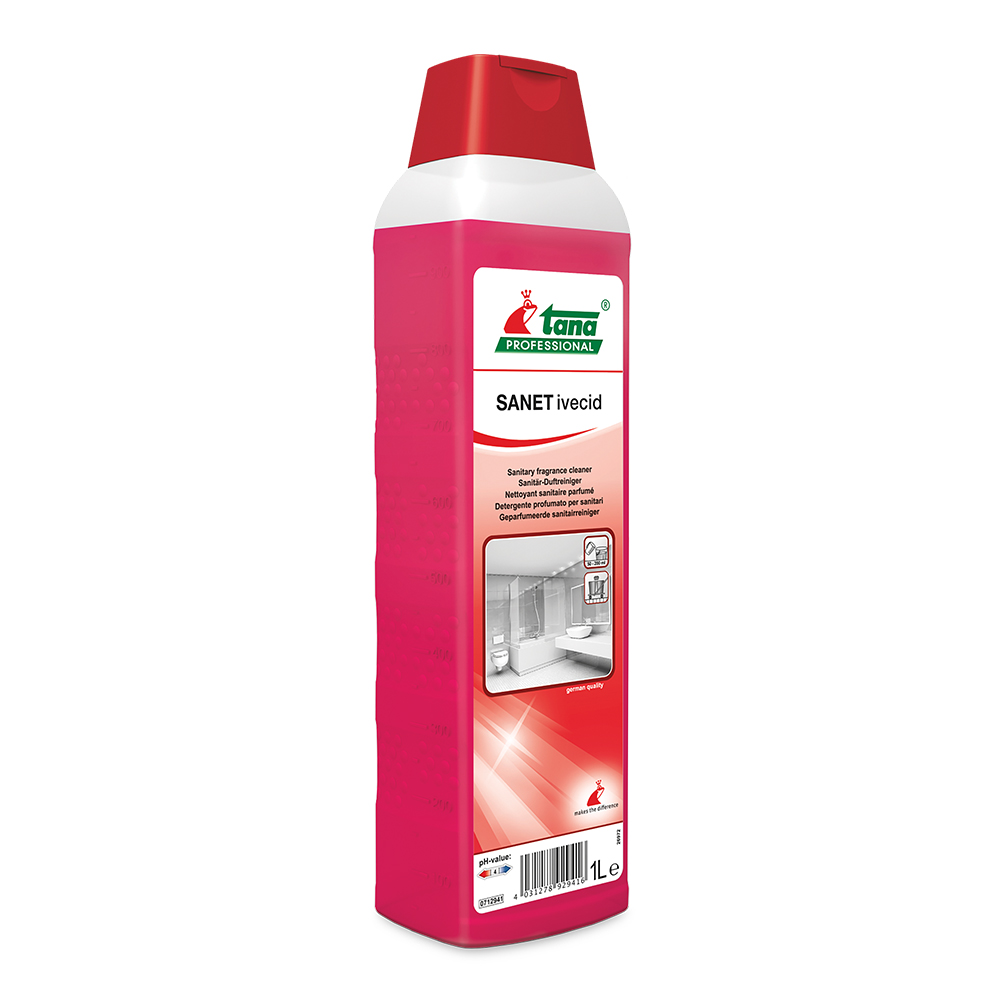Detergent pentru spatii sanitare IVECID, 1 l Detergent pentru spatii sanitare IVECID, 1 l