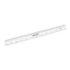 Rigla Westcott, plastic transparent, 30 cm