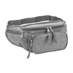 600D polyester 5-pocket waist bag with adjustable waist strap and clip closure 600D polyester 5-pocket waist bag with adjustable waist strap and clip closure