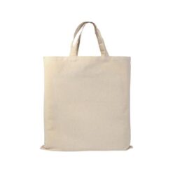 135 g/m2 cotton shopping bag, short handles