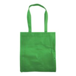 Stitched 80 g/m2 non-woven fabric shopping bag, long handles