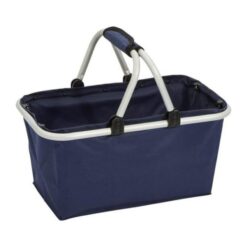 Foldable shopping basket