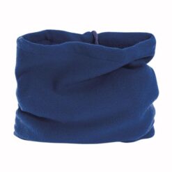Fleece snood/beanie with adjustable drawstring Fleece snood/beanie with adjustable drawstring