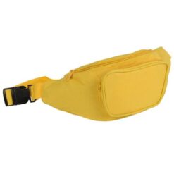 600D polyester 3-pocket waist bag with adjustable waist strap and clip closure 600D polyester 3-pocket waist bag with adjustable waist strap and clip closure
