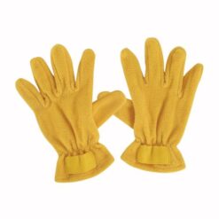 Women fleece gloves with customizable label Women fleece gloves with customizable label