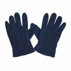 Fleece men gloves with elastic cuffs. One size  k