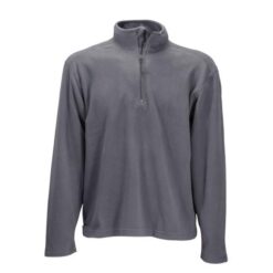 Half-zip microfleece (180 g/m2) men sweatshirt. Sizes: S/M/L/XL/XXL