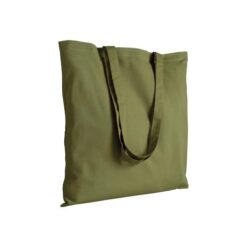 220 g/m2 cotton shopping bag, long handles