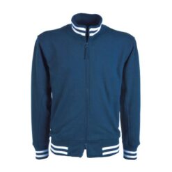 Men s sweatshirt with full zipper, 60% cotton/40% polyester (280 g/m2)