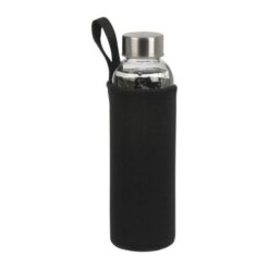 Glass drinking bottle in neoprene pouch Klagenfurt