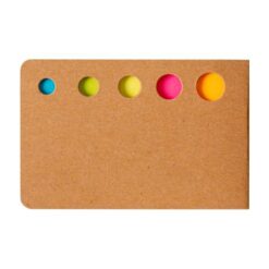 Mini cardboard sticky note holder