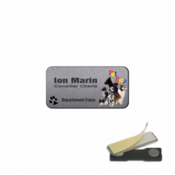 Ecuson Printat, material acrilic - sistem prindere magnet Ecuson Printat, material acrilic - sistem prindere magnet