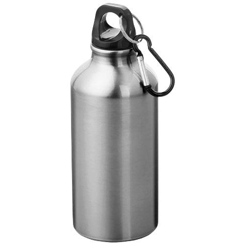 Oregon 400 ml aluminium water bottle with carabiner Oregon 400 ml aluminium water bottle with carabiner