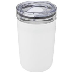 Bello 420 ml glass tumbler with recycled plastic outer wall Bello 420 ml glass tumbler with recycled plastic outer wall