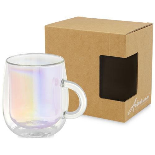 Iris 330 ml glass mug Iris 330 ml glass mug