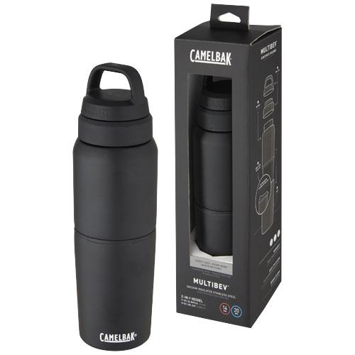 CamelBak® MultiBev vacuum insulated stainless steel 500 ml bottle and 350 ml cup CamelBak® MultiBev vacuum insulated stainless steel 500 ml bottle and 350 ml cup