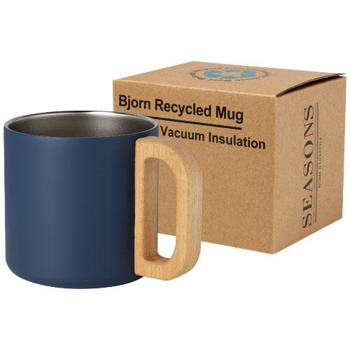 Bjorn 360 ml RCS certified recycled stainless steel mug with copper vacuum insulation Bjorn 360 ml RCS certified recycled stainless steel mug with copper vacuum insulation