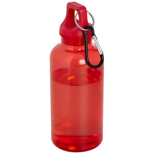 Oregon 400 ml RCS certified recycled plastic water bottle with carabiner Oregon 400 ml RCS certified recycled plastic water bottle with carabiner