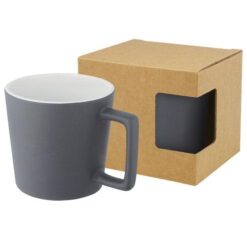 Cali 370 ml ceramic mug with matt finish Cali 370 ml ceramic mug with matt finish