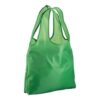 190T polyester foldable shopping bag with gusset and long handles