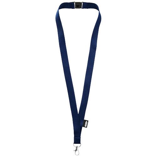 Tom recycled PET lanyard with breakaway closure Tom recycled PET lanyard with breakaway closure
