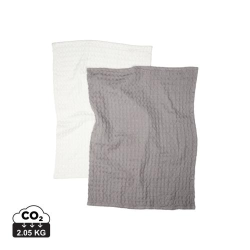 VINGA Cromer waffle kitchen towel, 2 pcs VINGA Cromer waffle kitchen towel, 2 pcs