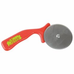 Pizza cutter wheel with ABS handle and metal blade