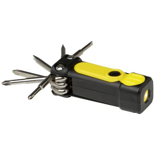 Octo 8-in-1 RCS recycled plastic screwdriver set with torch Octo 8-in-1 RCS recycled plastic screwdriver set with torch