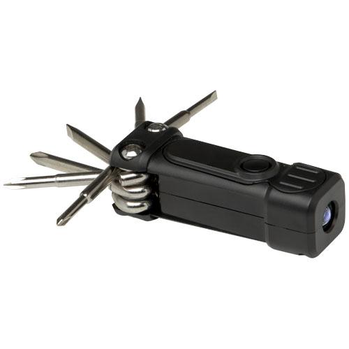 Octo 8-in-1 RCS recycled plastic screwdriver set with torch Octo 8-in-1 RCS recycled plastic screwdriver set with torch