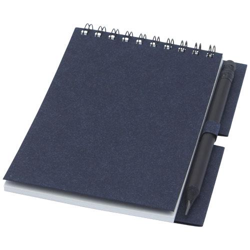 Luciano Eco wire notebook with pencil - small Luciano Eco wire notebook with pencil - small