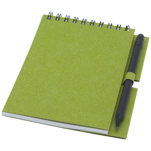 Luciano Eco wire notebook with pencil - small Luciano Eco wire notebook with pencil - small