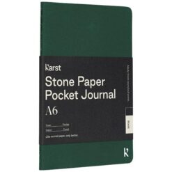 Karst® A6 stone paper softcover pocket journal - blank