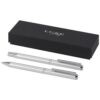 Lucetto recycled aluminium ballpoint and rollerball pen gift set Lucetto recycled aluminium ballpoint and rollerball pen gift set