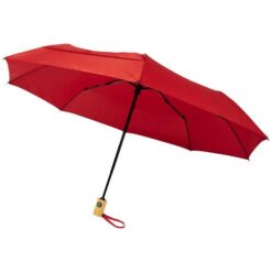 Bo 21" foldable auto open/close recycled PET umbrella Bo 21" foldable auto open/close recycled PET umbrella