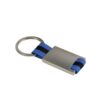 Metal and nylon key ring in a black box