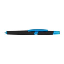 Plastic ballpen with highlighter and touch functio Plastic ballpen with highlighter and touch functio