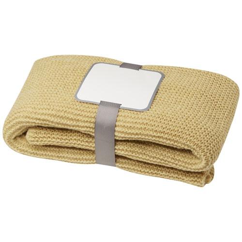 Suzy 150 x 120 cm GRS polyester knitted blanket Suzy 150 x 120 cm GRS polyester knitted blanket