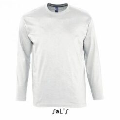 Tricou alb maneca lunga SOL`S