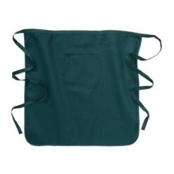 20% cotton/80% polyester (180 g/m2) bartender apron with front pocket and 20 cm-long ties