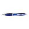 Transparent ball pen with rubber grip Transparent ball pen with rubber grip