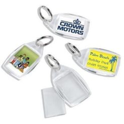 Breloc din plastic transparent, P5