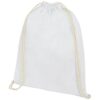 Oregon 100 g/m² cotton drawstring backpack 5L Oregon 100 g/m² cotton drawstring backpack 5L