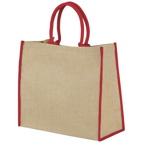 Harry coloured edge jute tote bag 25L Harry coloured edge jute tote bag 25L